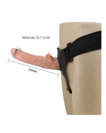 baile dildo strap-on with remote control 18 cm