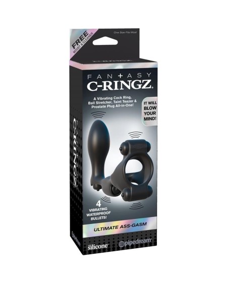 fantasy c-ringz ultimate ass-gasm noir
