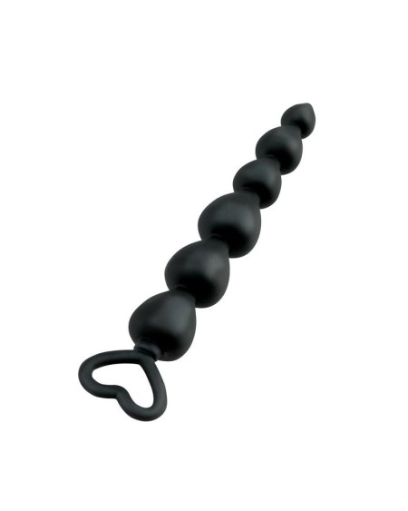 elite lovers anal beads noir