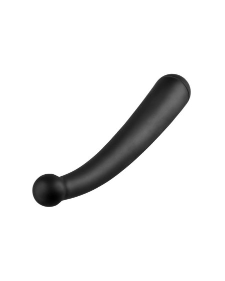 vibrant curved anal plug colour noir