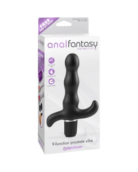 prostate massager with vibration noir