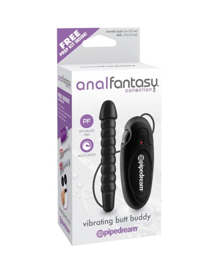 vibrant anal stimulator butt buddy noir