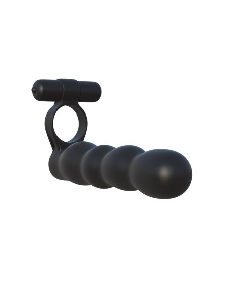 fantasy c-ringz posable partner double penetrator noir