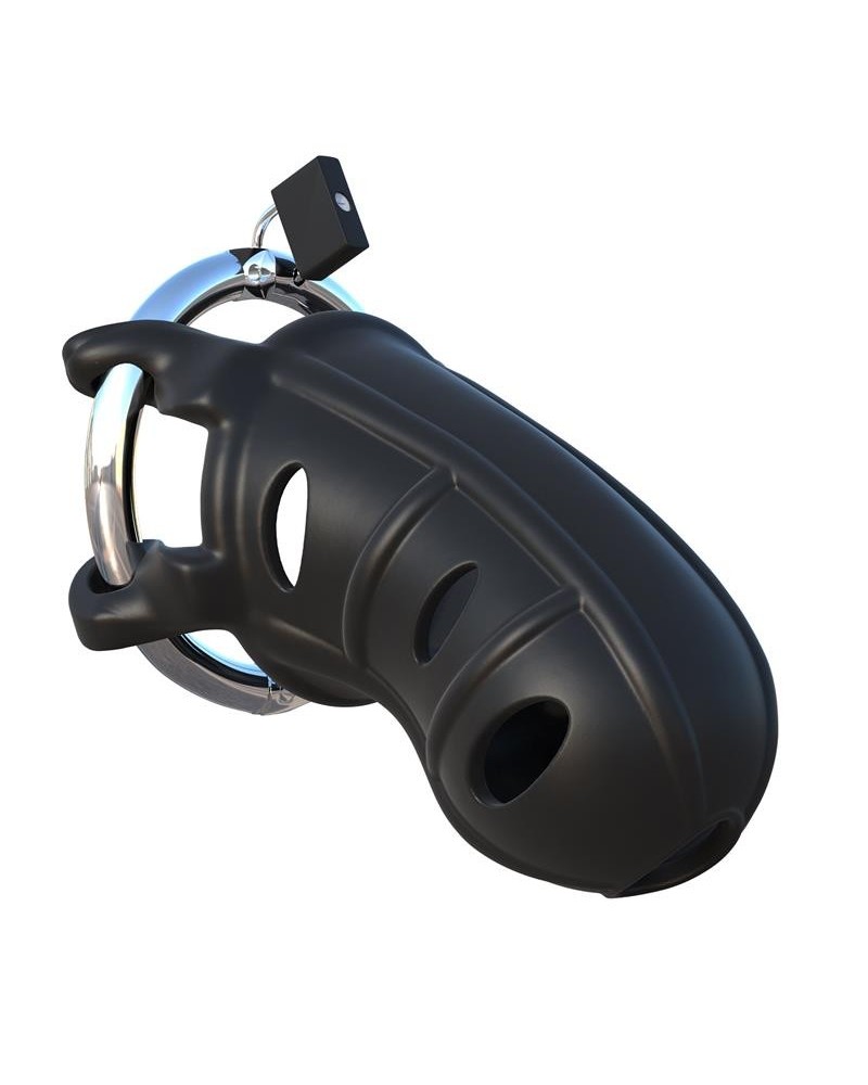 fantasy c-ringz hardcore silicone cock blocker noir