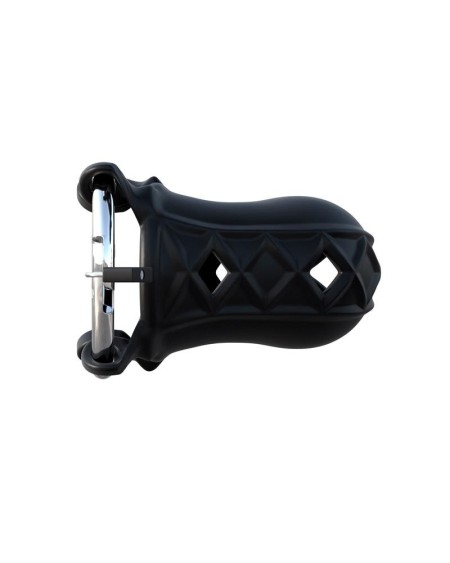 fantasy c-ringz extreme silicone cock blocker noir