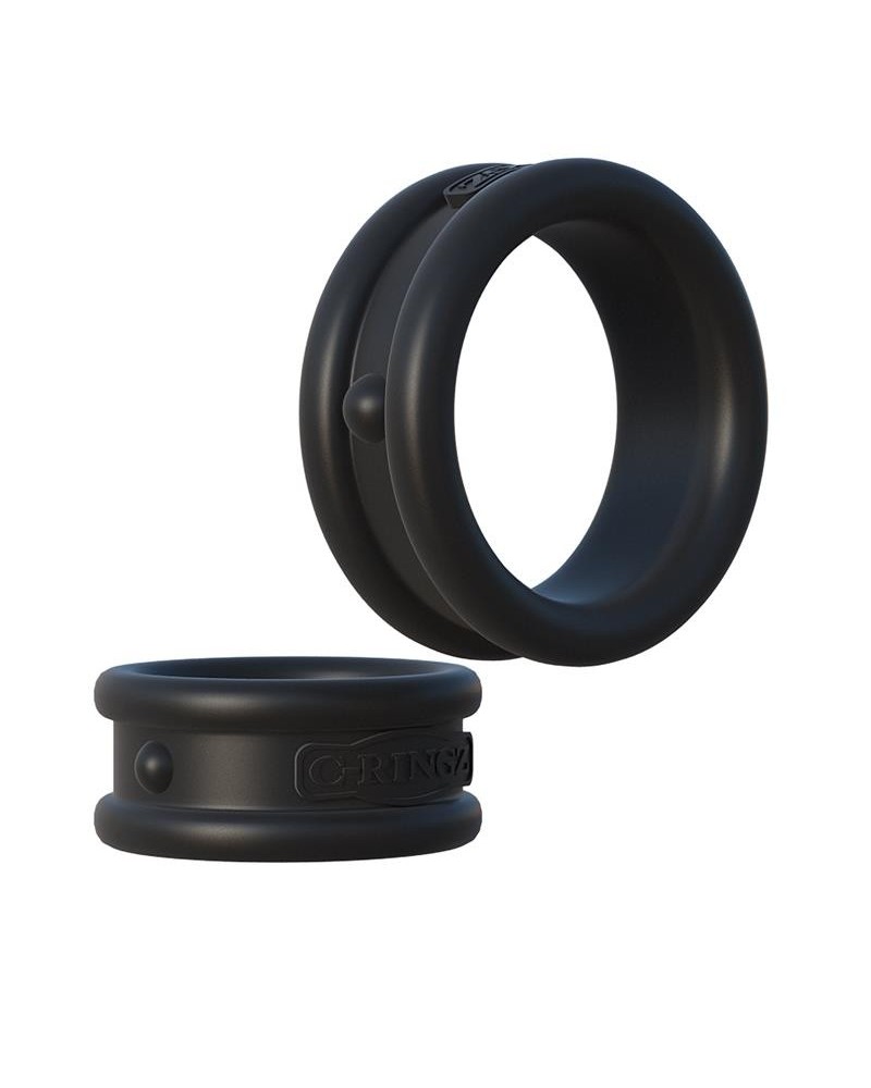 2 set penis ring noir
