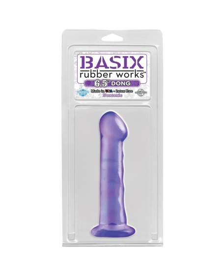 dildo 16,51 cm with ventouse violet