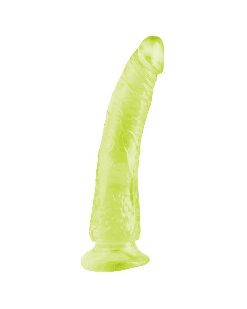 dildo slim 17,78 cm glow in the dark