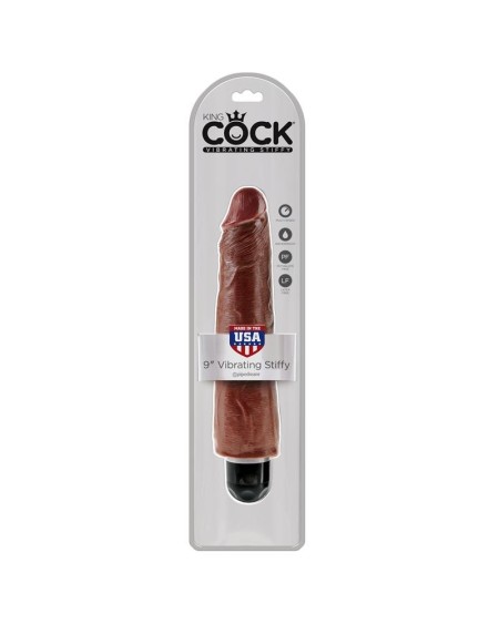 king cock vibrant stiffy 9 - brown