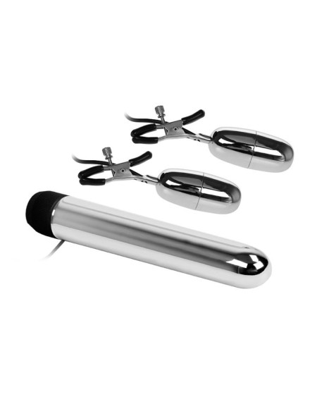 baile vibrant bullet and nipple clamps with vibration set turbo