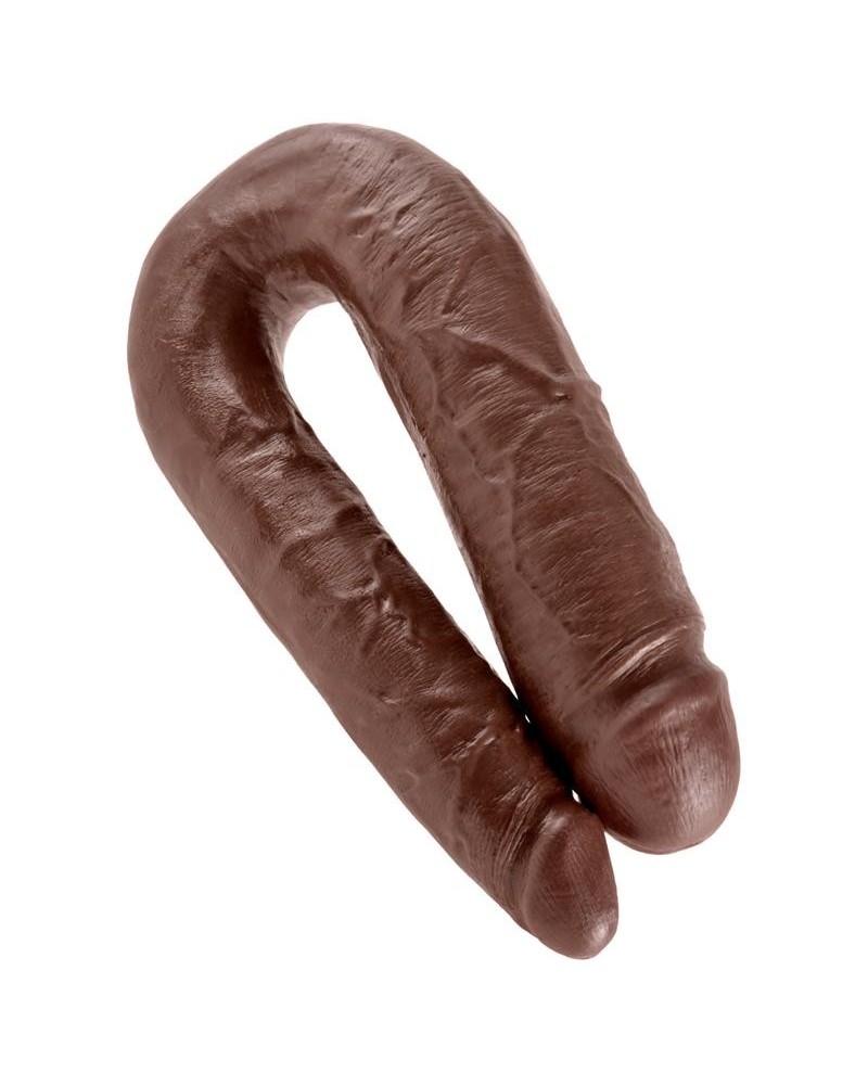 king cock double penetrator cock large - brown