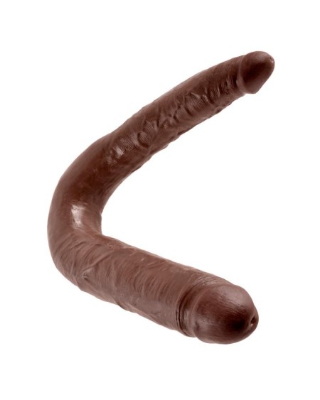 king cock double penetrator cock large - brown