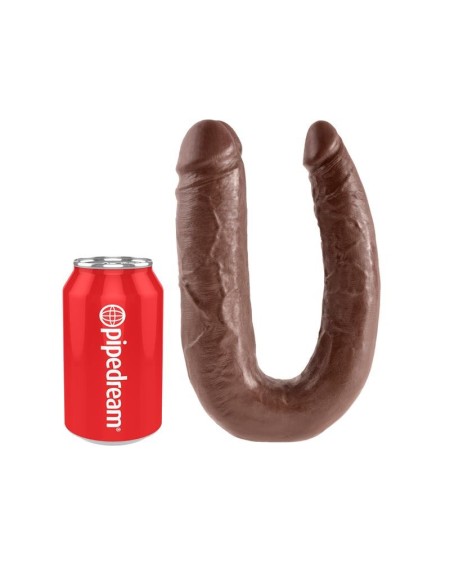 king cock double penetrator cock large - brown