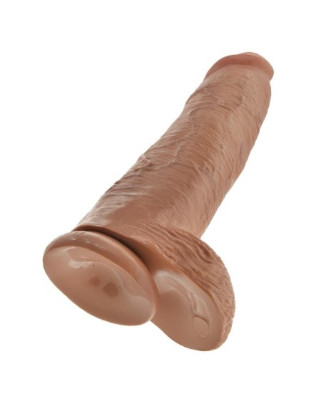 king cock cock with balls 12 - tan