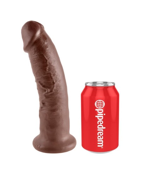 king cock dildo 9 - brown