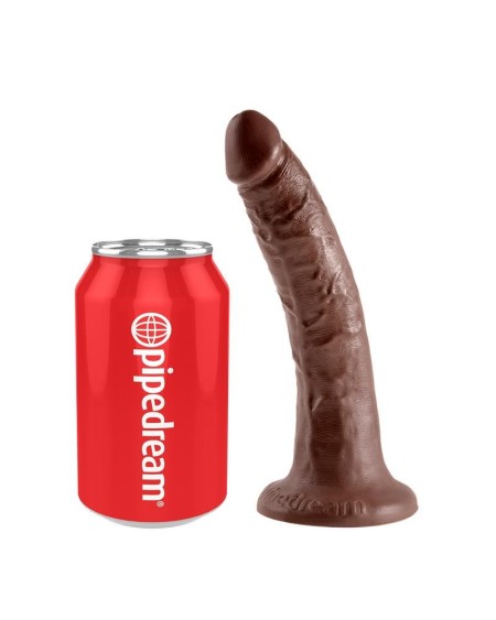 king cock 17,78 cm cock - brown