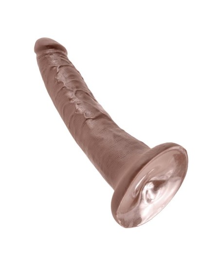 king cock 17,78 cm cock - brown