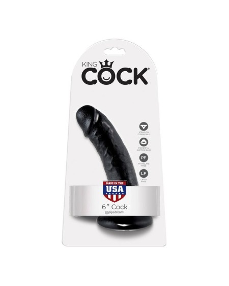 king cock dildo 6 - noir