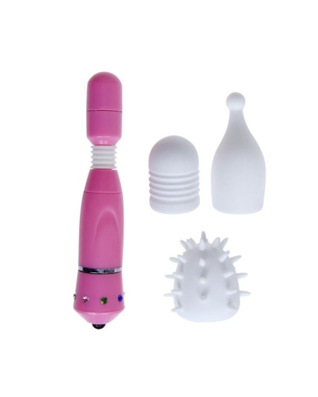 masager and 3 heads pack mini rock