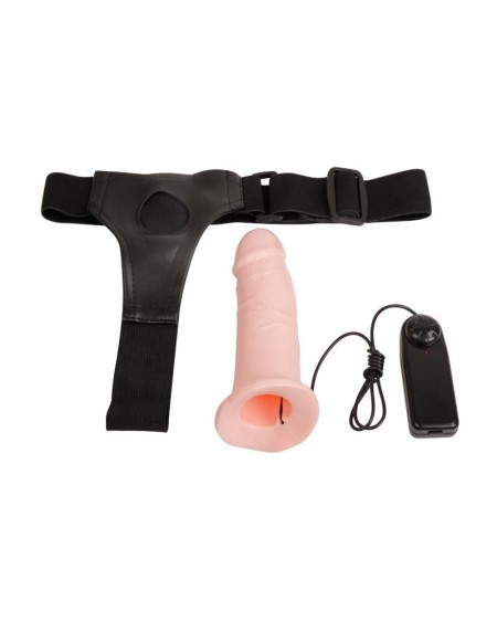 strap-on with vibrant hollow dildo mens pants