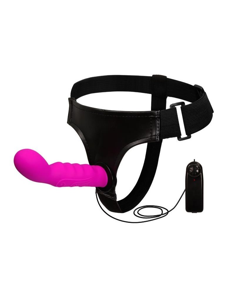 strap-on with dildo violet 15.5 cm