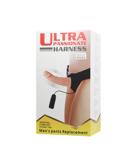 baile strap-on with vibrant dildo chair 15 cm