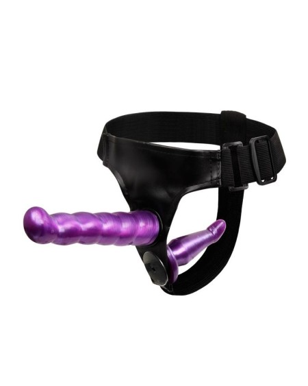 double penetration strap-on violet