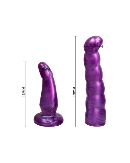 double penetration strap-on violet