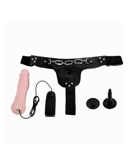 baile strap-on vibrant dildo chair 18.5 cm