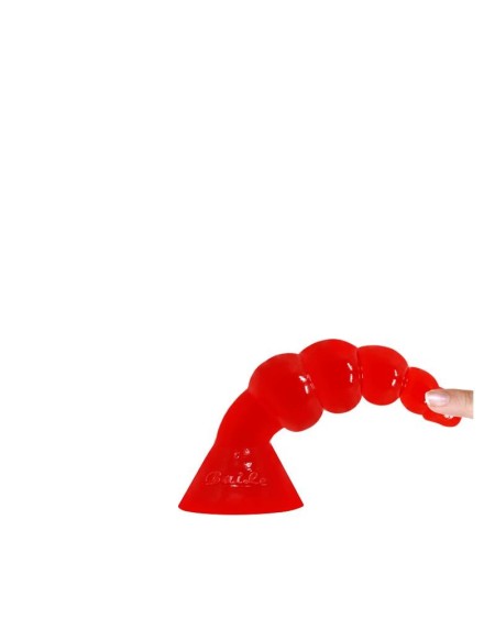 baile bulbous shaped butt plug orange