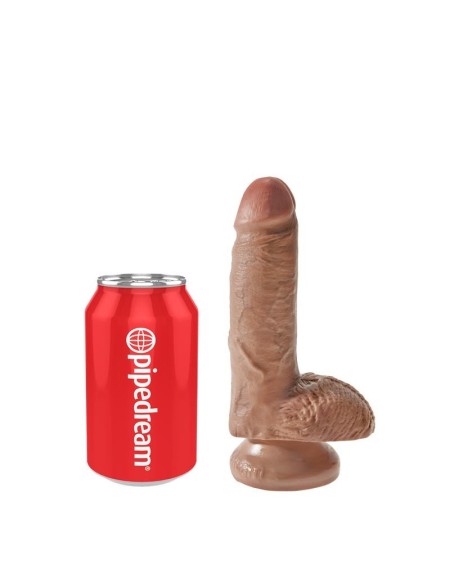 king cock cock with balls 7 - tan