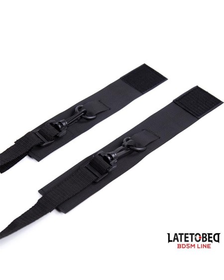 nylon velcro bed restraints with plastic hook