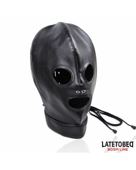 submision hood with back straps adjustable