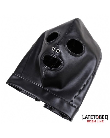 submision hood with back straps adjustable