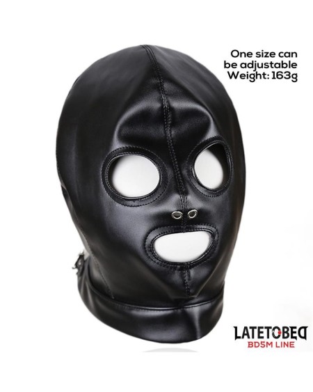 submision hood with back straps adjustable