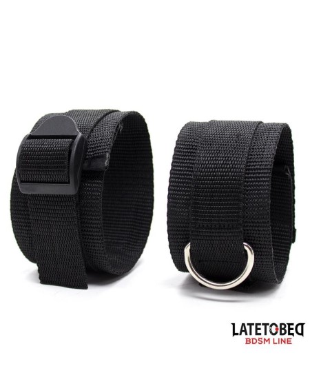 nylon bed bondage restraints system (without hook)