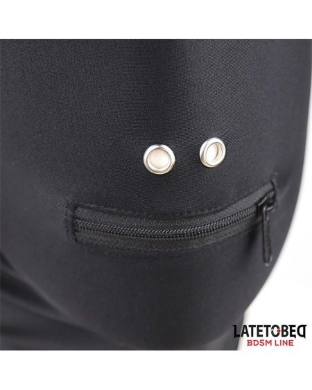 full cover hood with zipper in the mouth