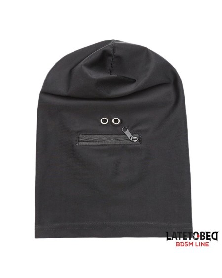 full cover hood with zipper in the mouth