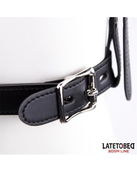 face harness strap toilet lid gag adjustable