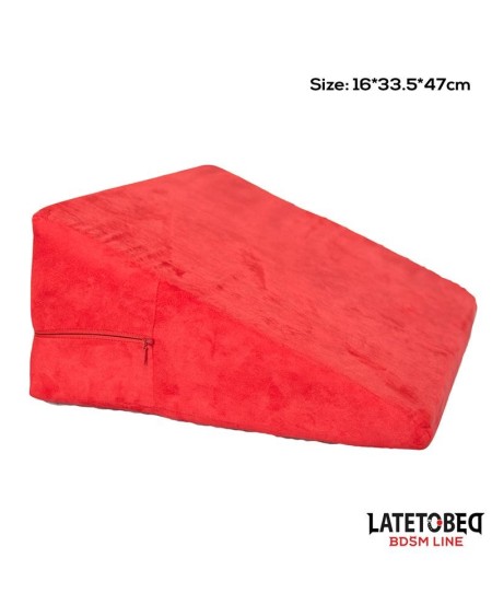 foam positioning cushion with washable zippered cover