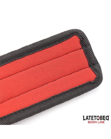 bed eestraint set with blindfold adjustable cuffs