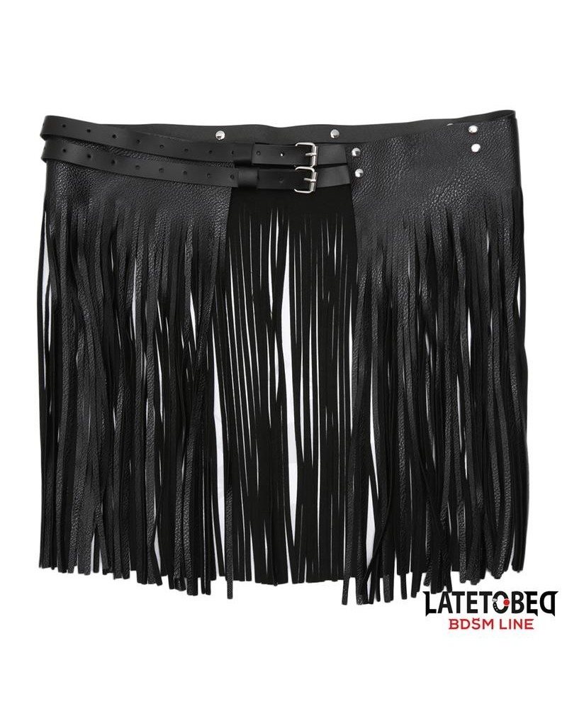 court shake fringe skirt