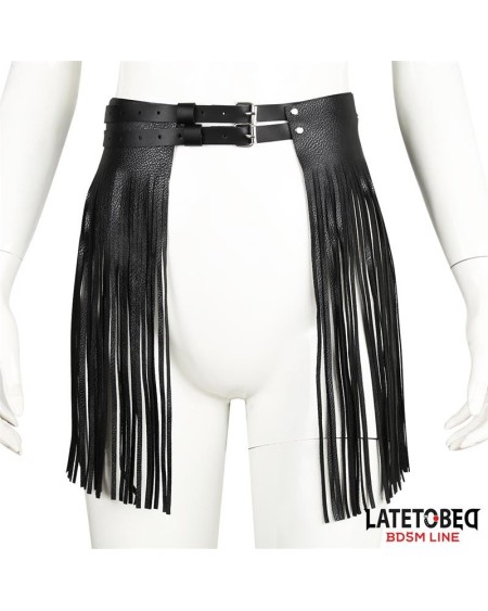 court shake fringe skirt