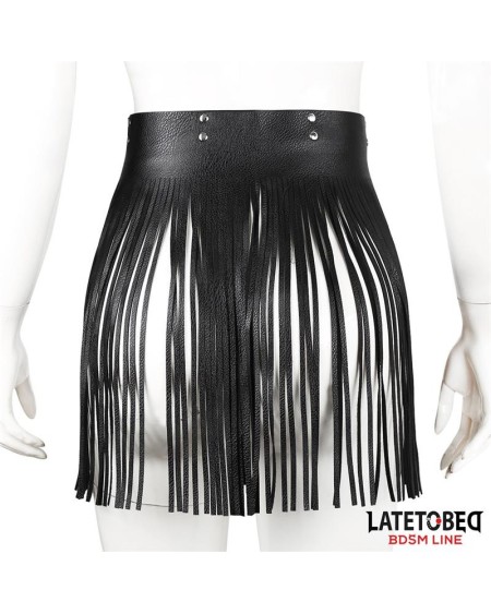 court shake fringe skirt