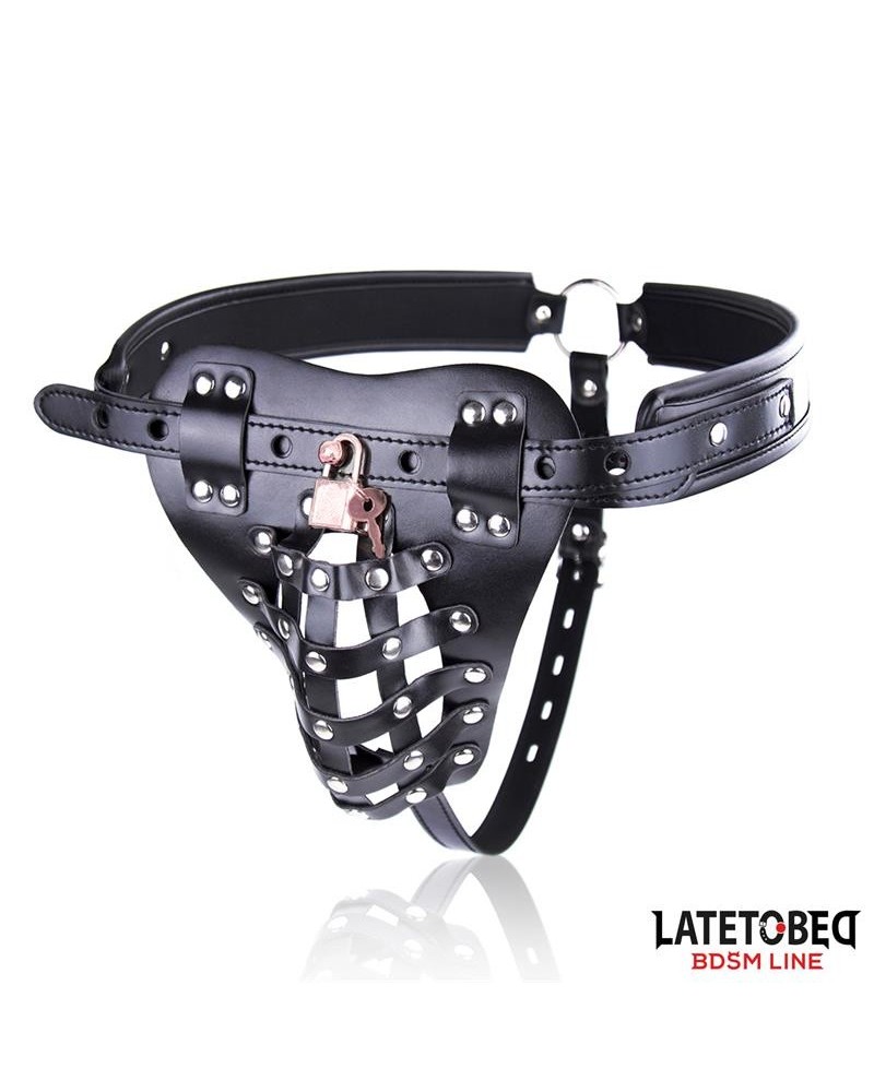 mens chastity pants with cage adjustable