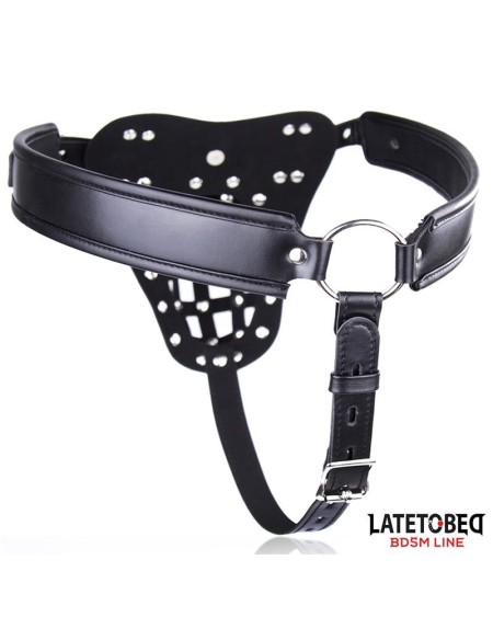 mens chastity pants with cage adjustable