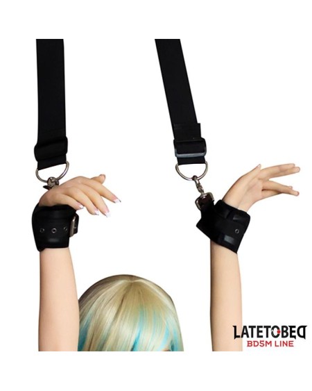 door swing nylon bind neoprene wrist cuffs