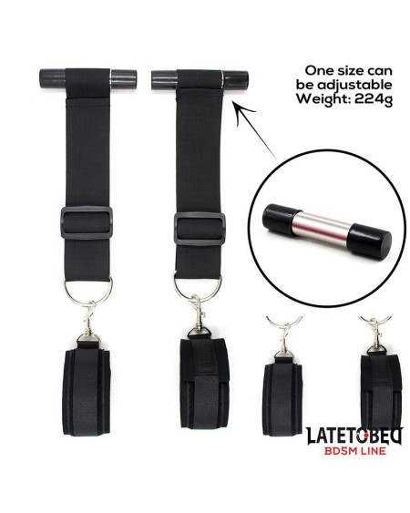 door swing nylon bind neoprene wrist cuffs