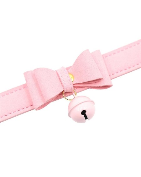 golden kitty cat collar with bell