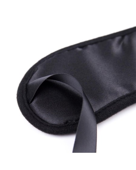 blindfold bicolor noir and red